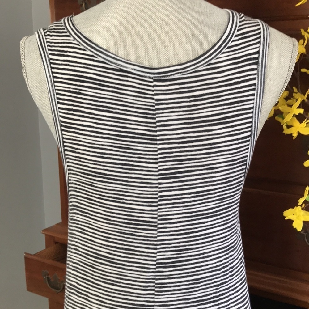 Philosophy Black & White Stripe Tank Dress Size S - Picture 3 of 8